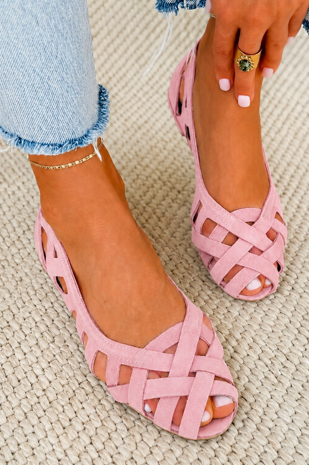 Caterina gevlochten sandalen – afbeelding 17