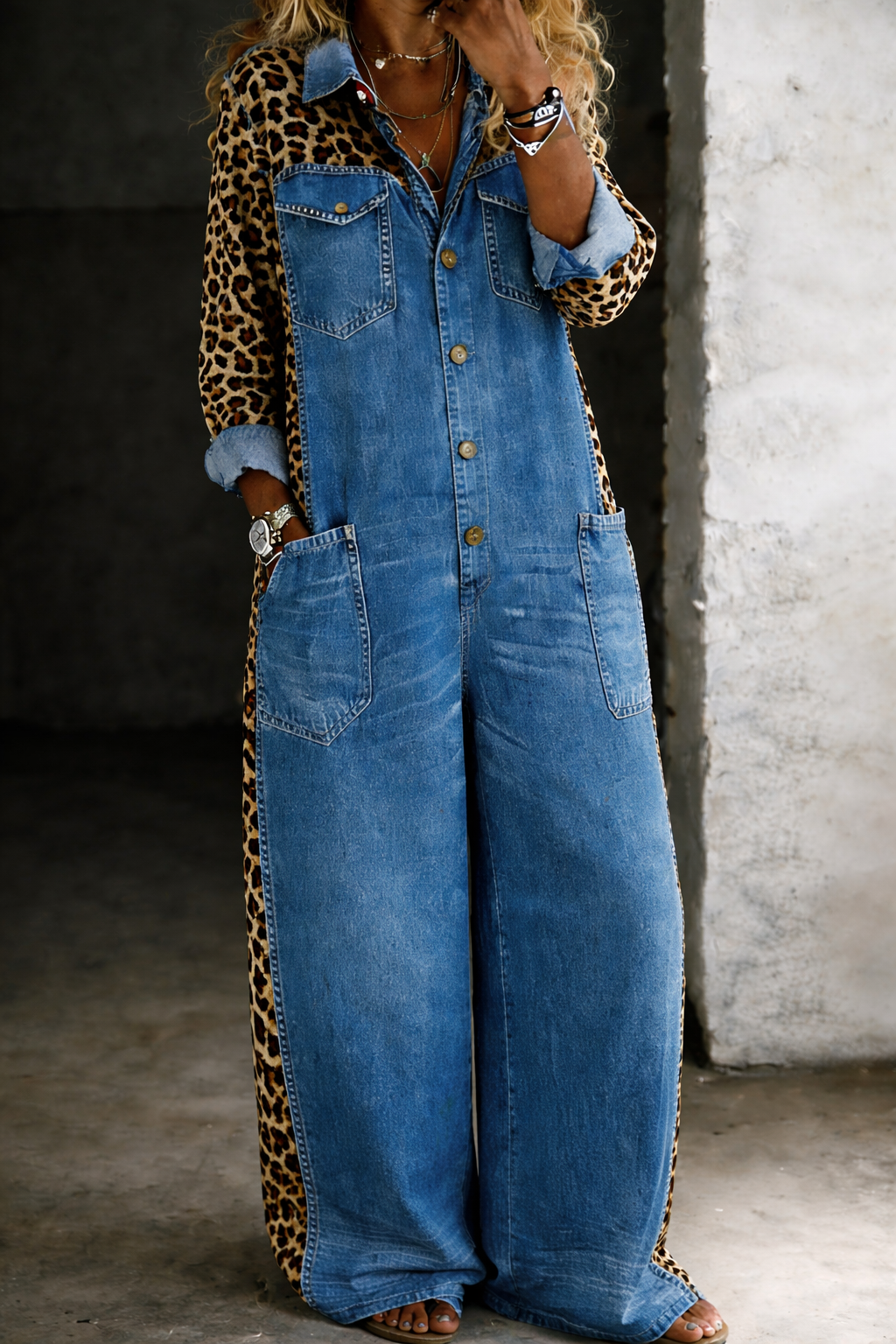 Ariana - Denim One Piece Overall