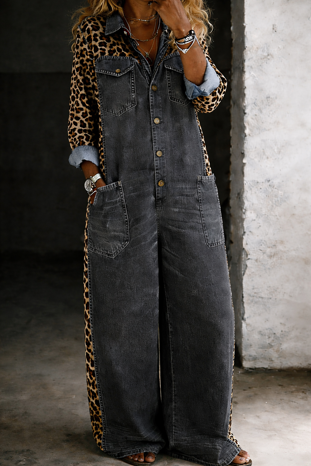 Ariana - Denim One Piece Overall
