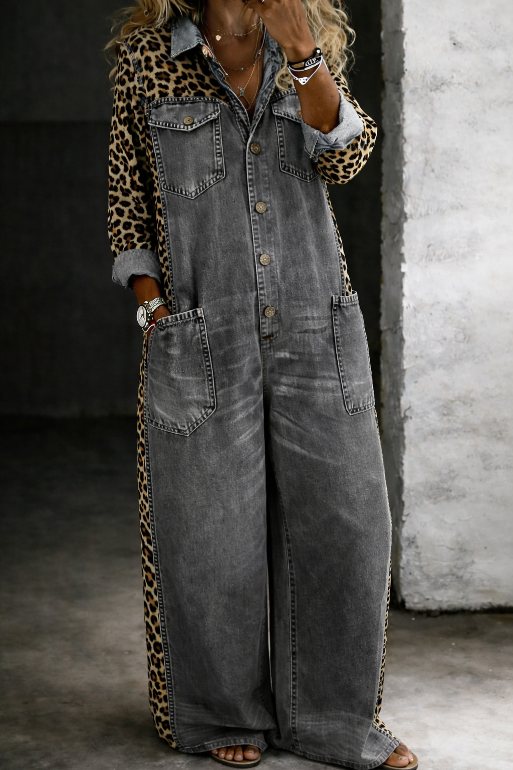Ariana - Denim One Piece Overall