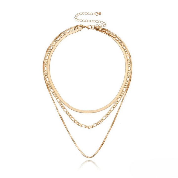 Vintage 3-delige lagenketting