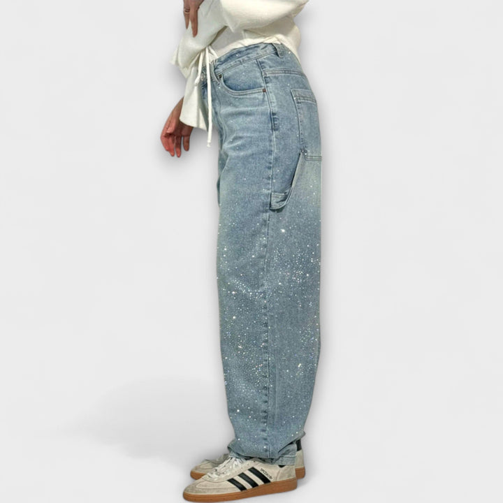 Fable - Shine Denim Jeans in Balloon Carpenter Stil