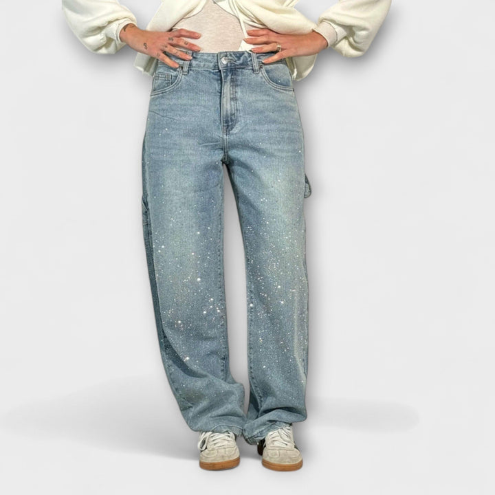 Fable - Shine Denim Jeans in Balloon Carpenter Stil