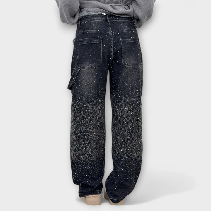 Fable - Shine Denim Jeans in Balloon Carpenter Stil