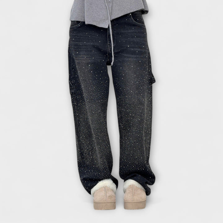 Fable - Shine Denim Jeans in Balloon Carpenter Stil