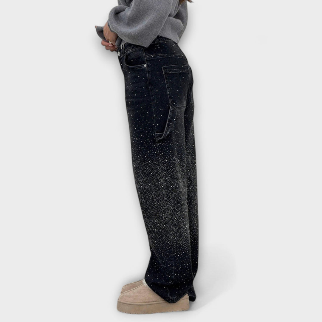 Fable - Shine Denim Jeans in Balloon Carpenter Stil