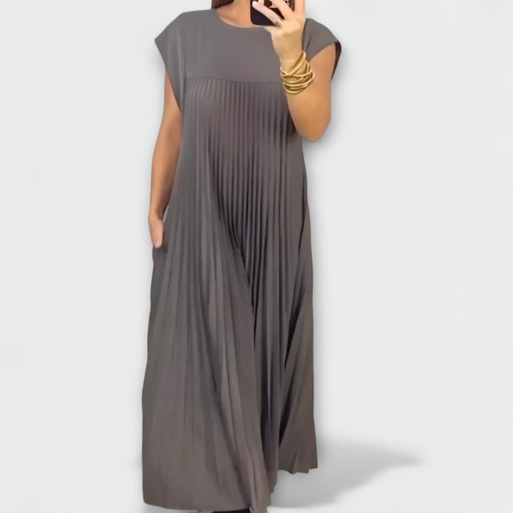 Zairelle – Elegante Plisséjurk