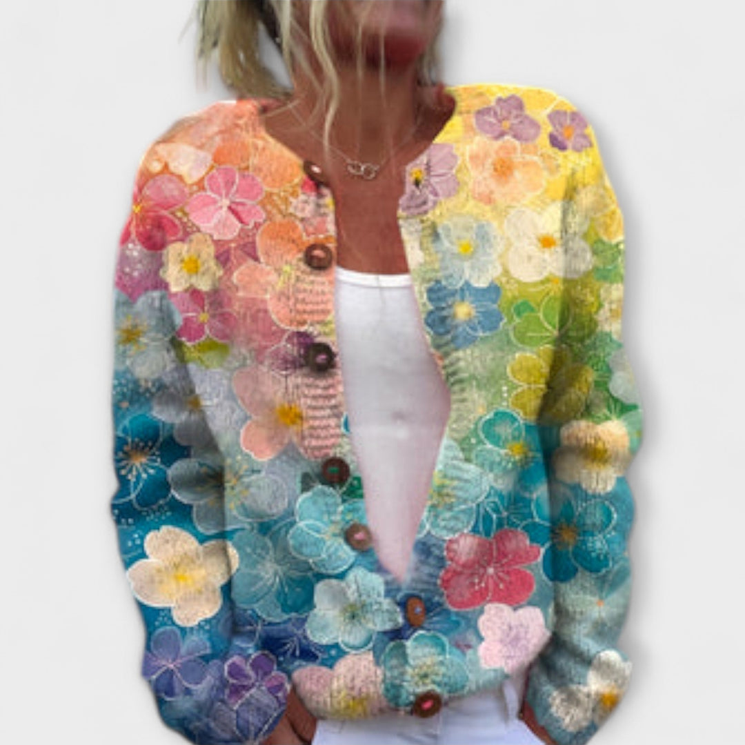 Meadows – Vest met bloemenprint