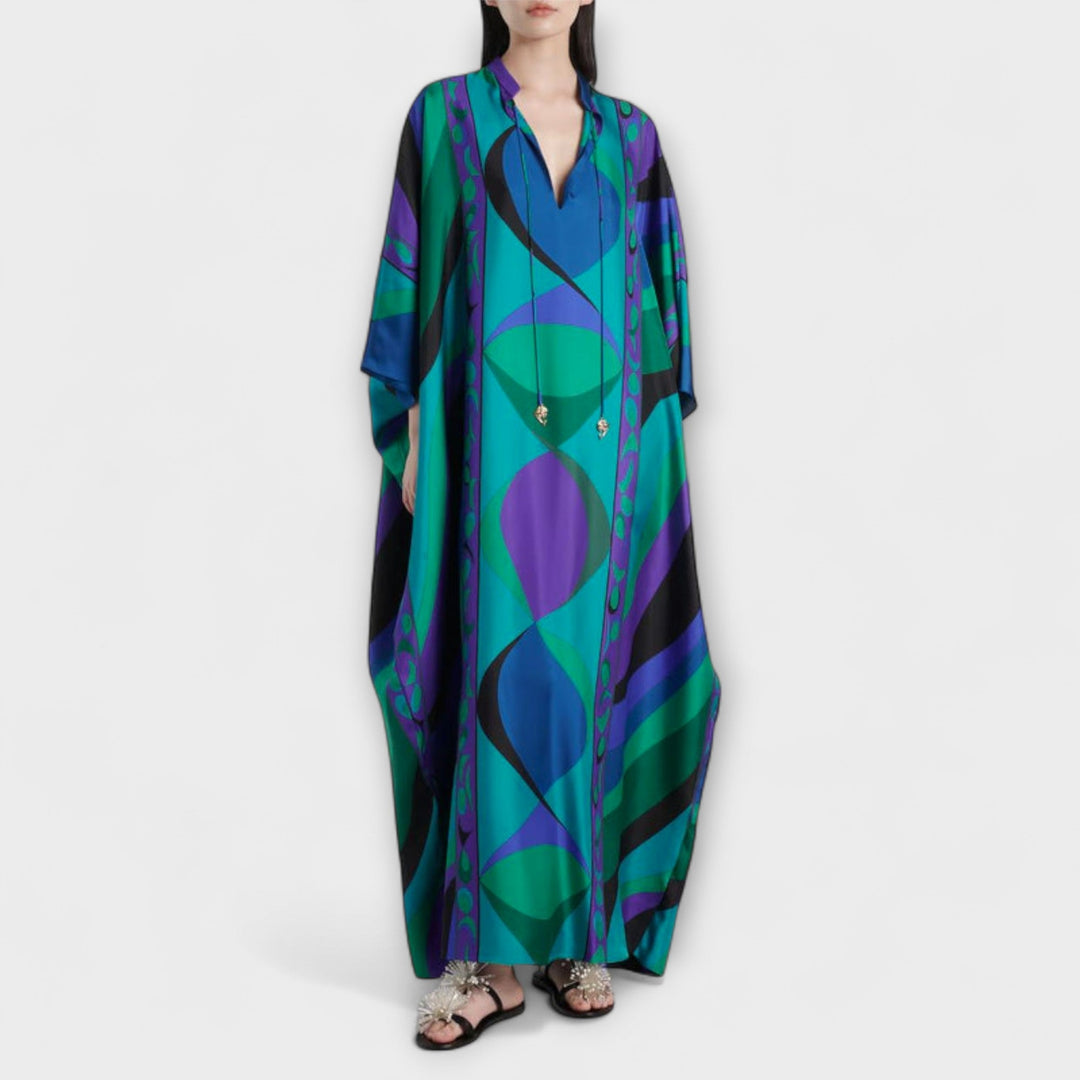 Harper - Levendige Psychedelische Kaftan