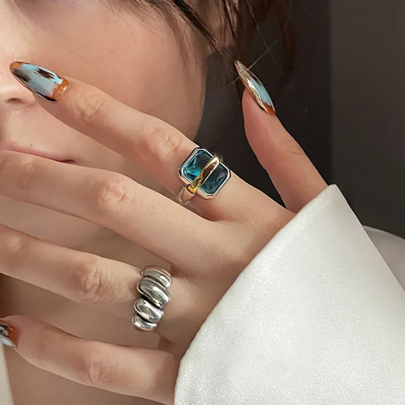 Blauwe Ring