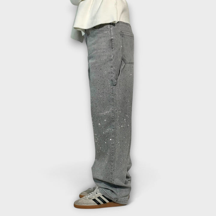 Fable - Shine Denim Jeans in Balloon Carpenter Stil
