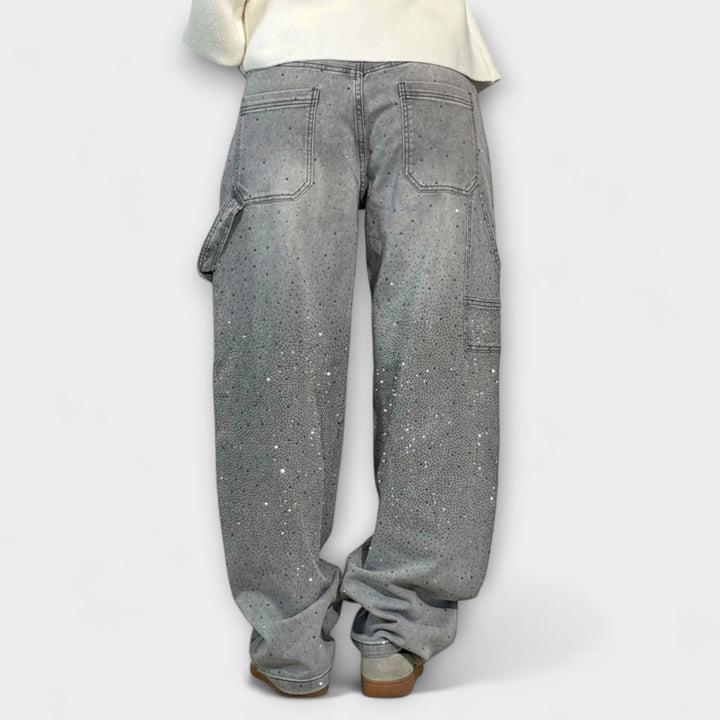 Fable - Shine Denim Jeans in Balloon Carpenter Stil