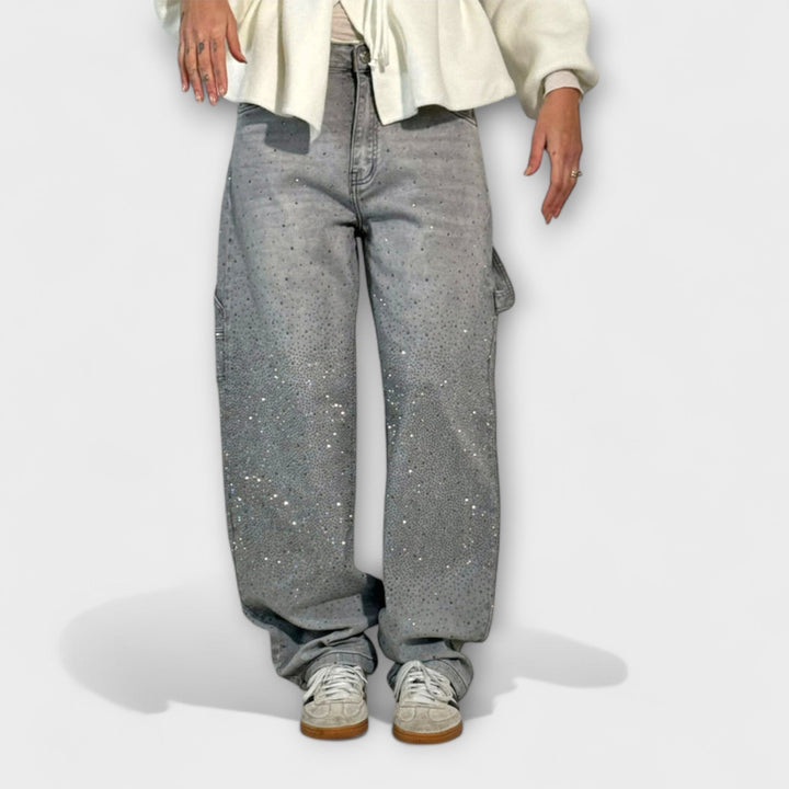 Fable - Shine Denim Jeans in Balloon Carpenter Stil