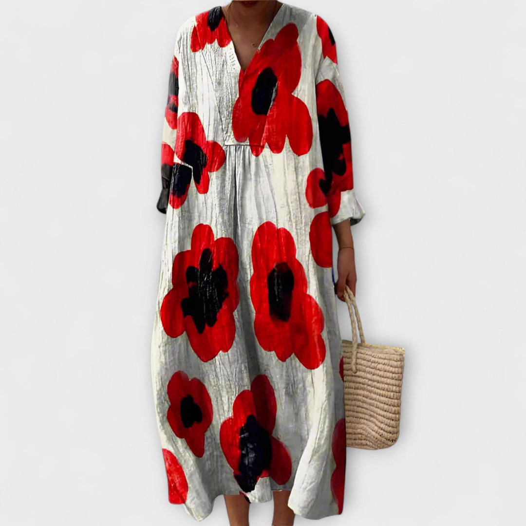 Marla - Elegante jurk met geometrisch design