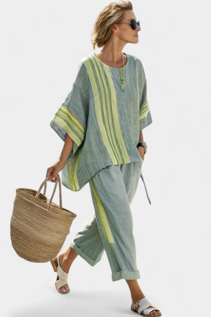 Lorena - Boho-Linnen- en Bamboeset