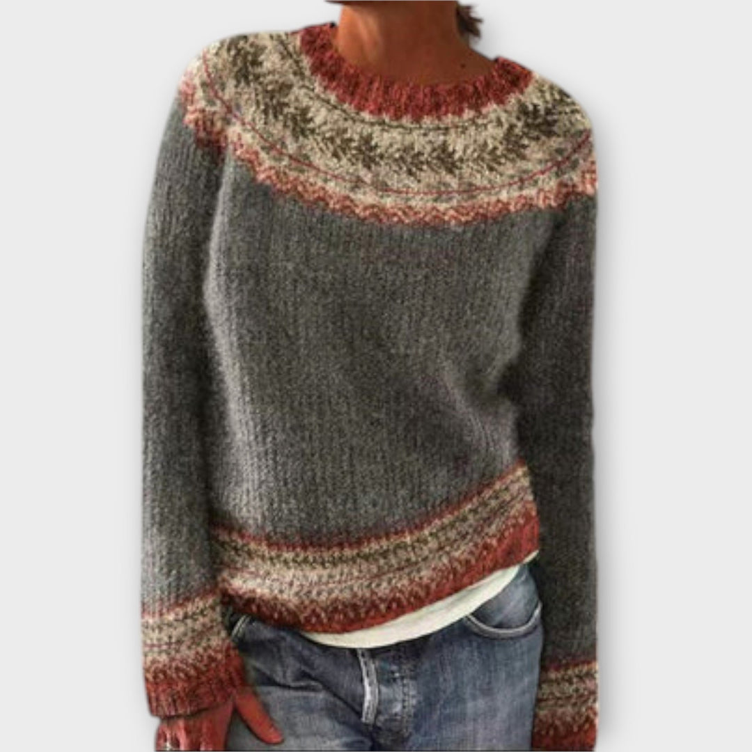 Suzu - Vintage Pullover voor Dames