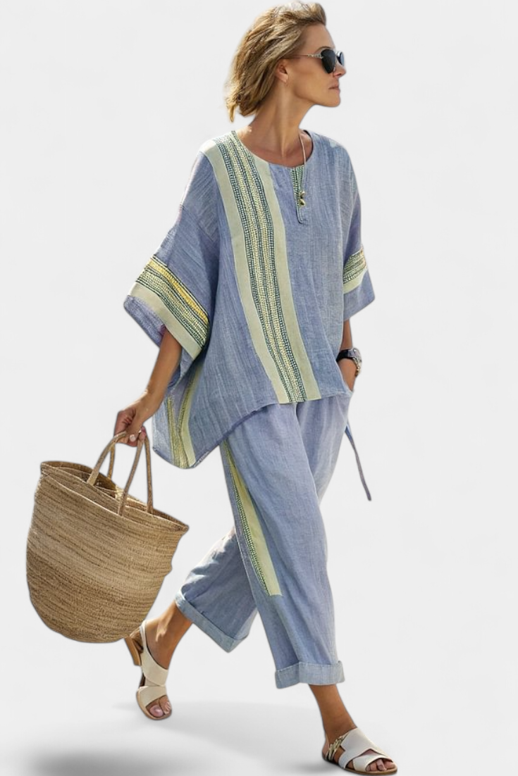 Lorena - Boho-Linnen- en Bamboeset