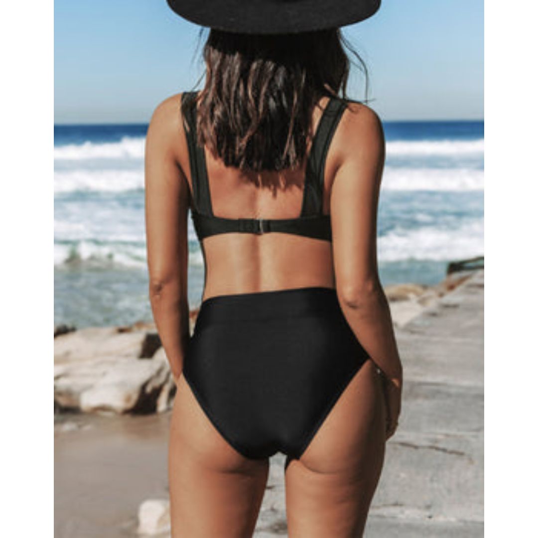 Wieke - Badpak met hoge taille