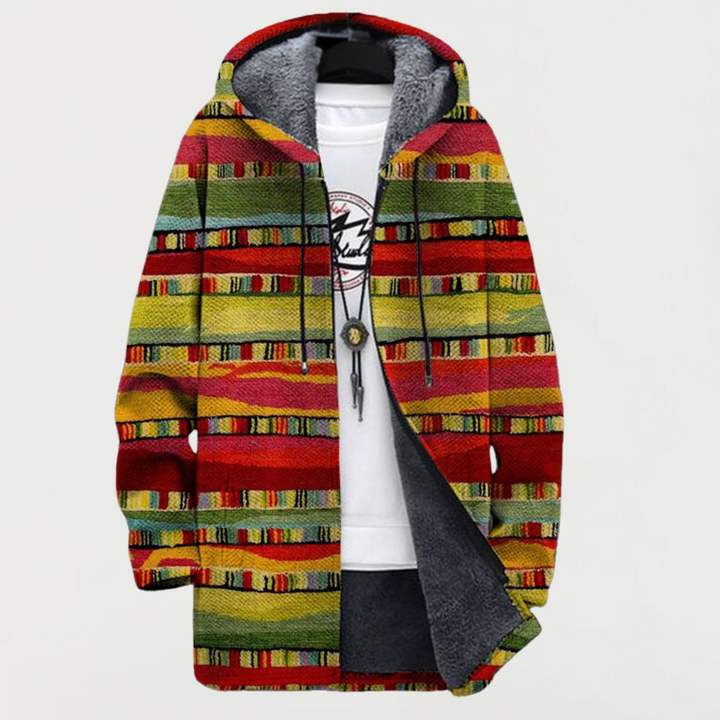 Lina – Vest met etnische strepen