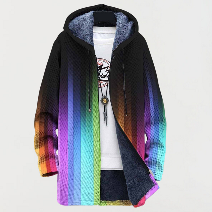 Leni – Jas met regenboogverloop