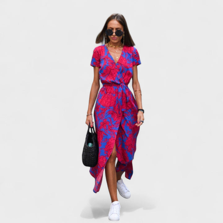 Lila Rosa - Boho Chic Jurk