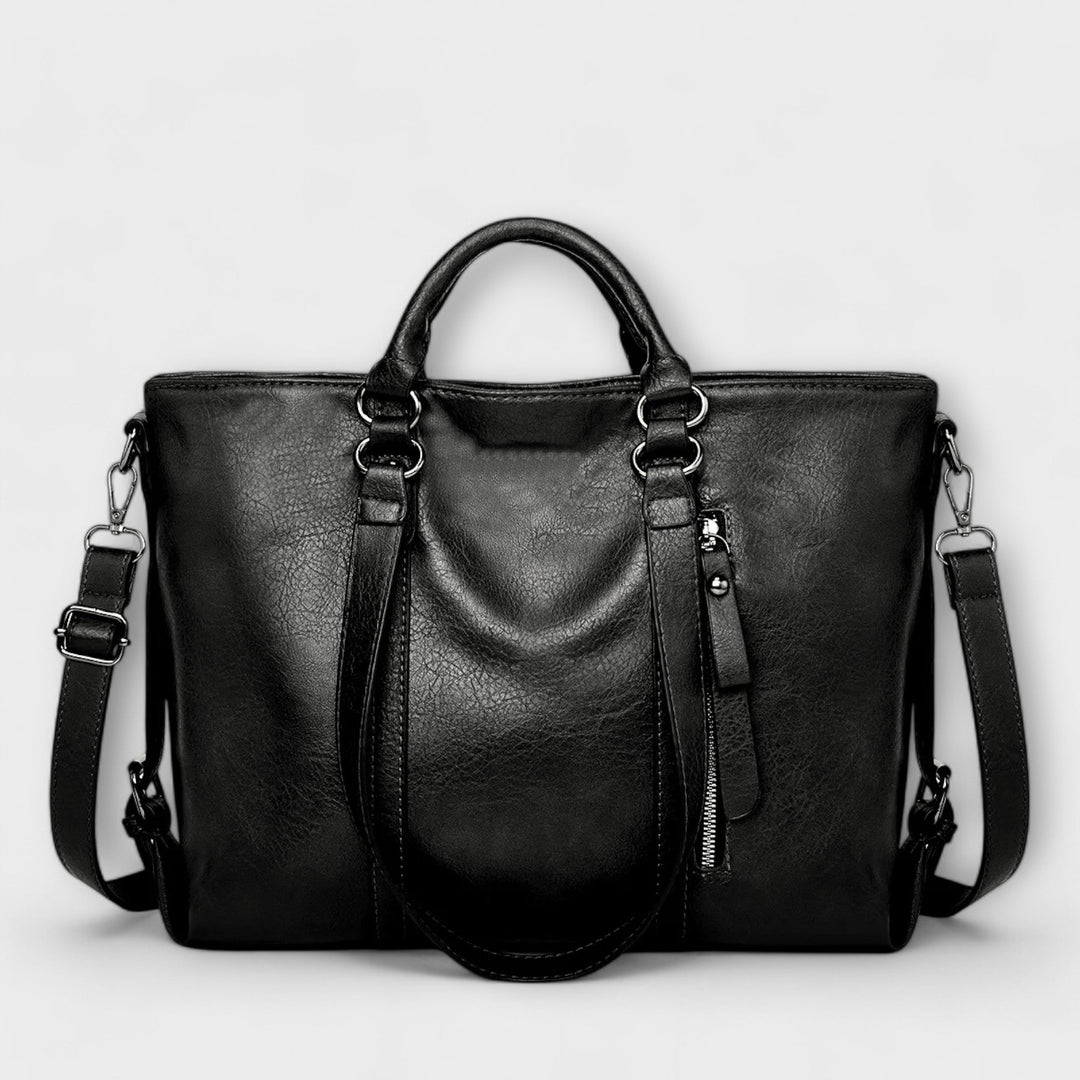 Magnolia | Grote leren shopper voor dames