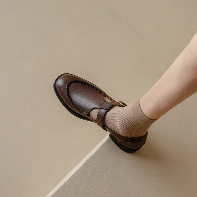 Käthe – Retro Mary Jane-schoenen met blokhak
