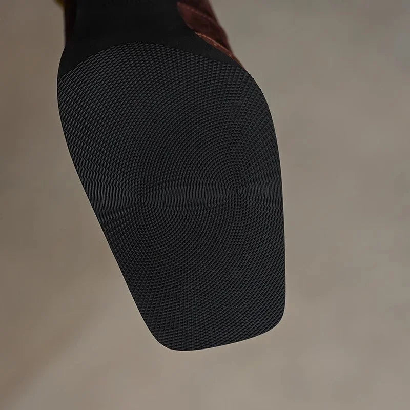 Charlotte – Mary Jane-schoenen met hoge blokhak
