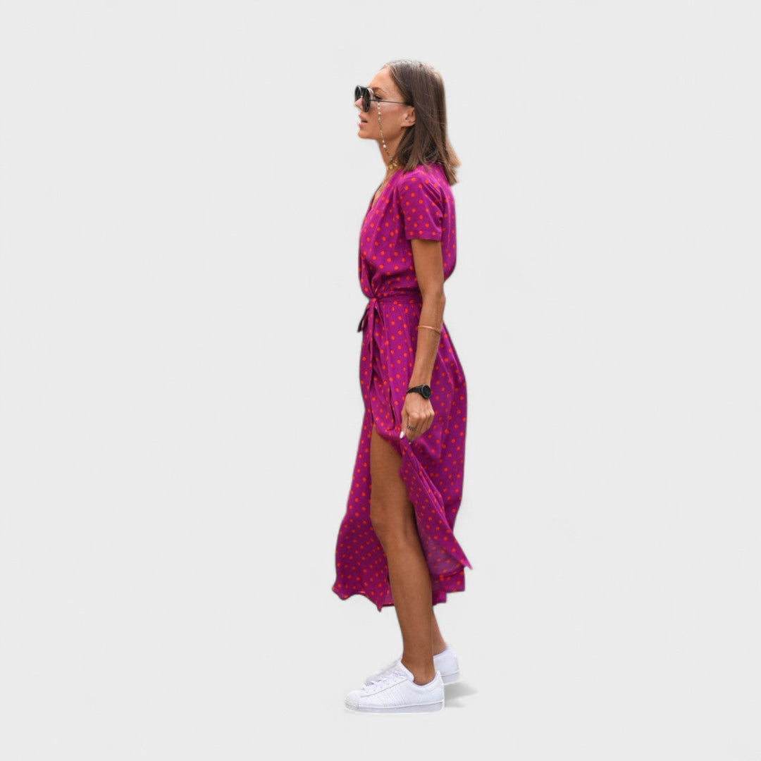 Lila Rosa - Boho Chic Jurk