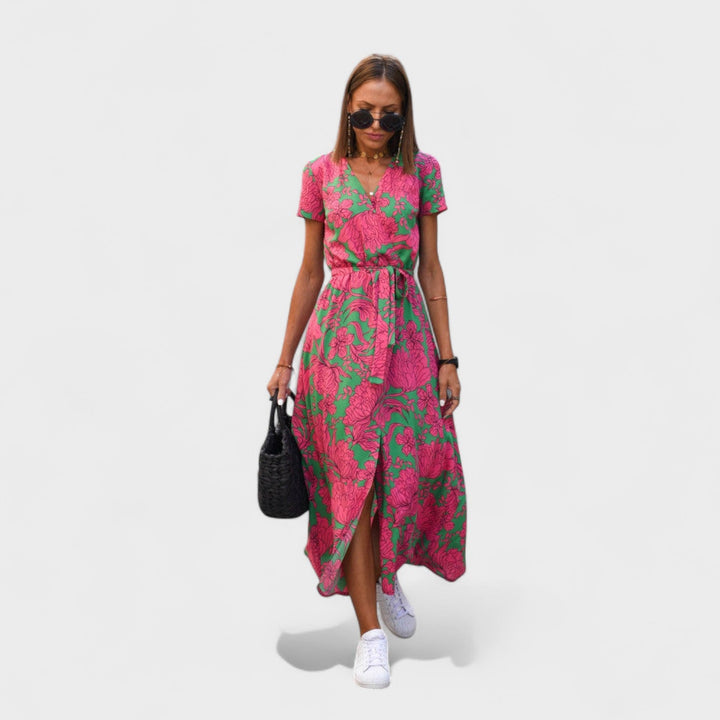 Lila Rosa - Boho Chic Jurk