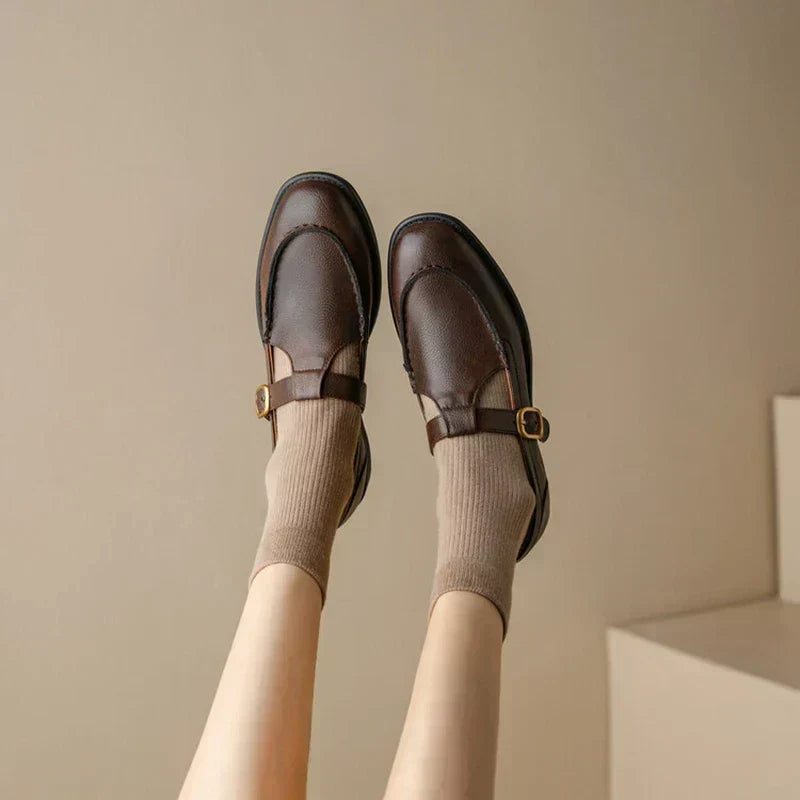 Käthe – Retro Mary Jane-schoenen met blokhak