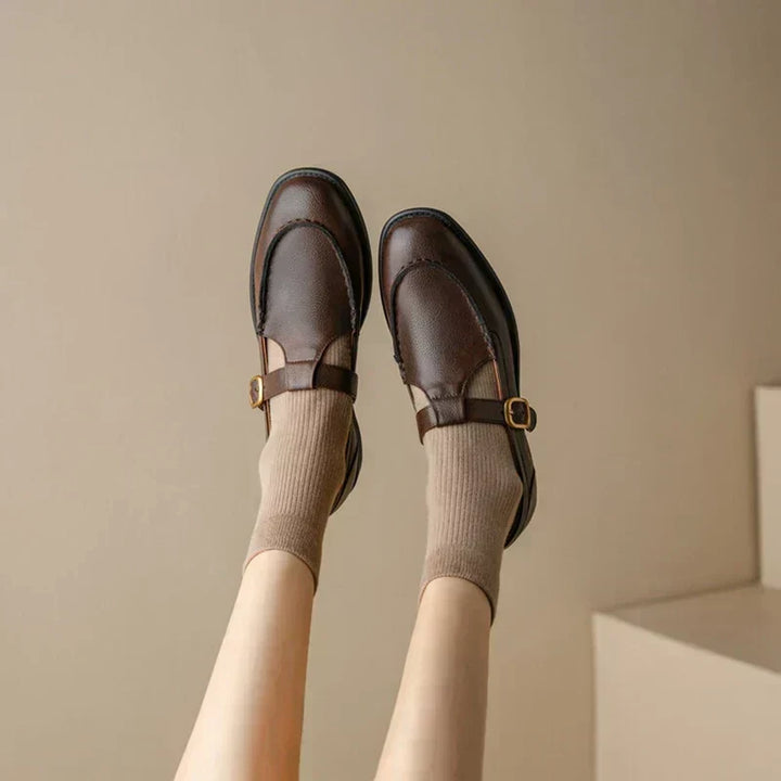 Käthe – Retro Mary Jane-schoenen met blokhak