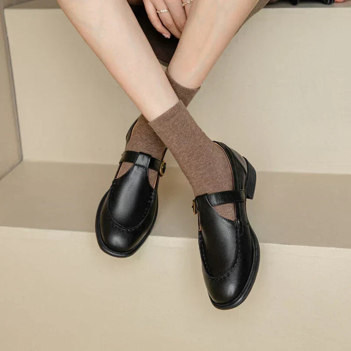 Käthe – Retro Mary Jane-schoenen met blokhak
