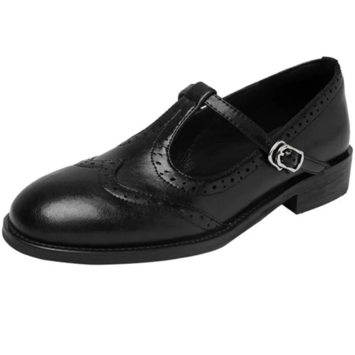 Johanna – T-bandschoenen met golvende rand
