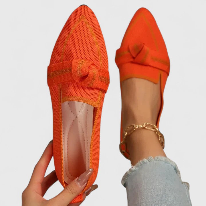 Shay | Spitse loafers met knoopdetail voor dames
