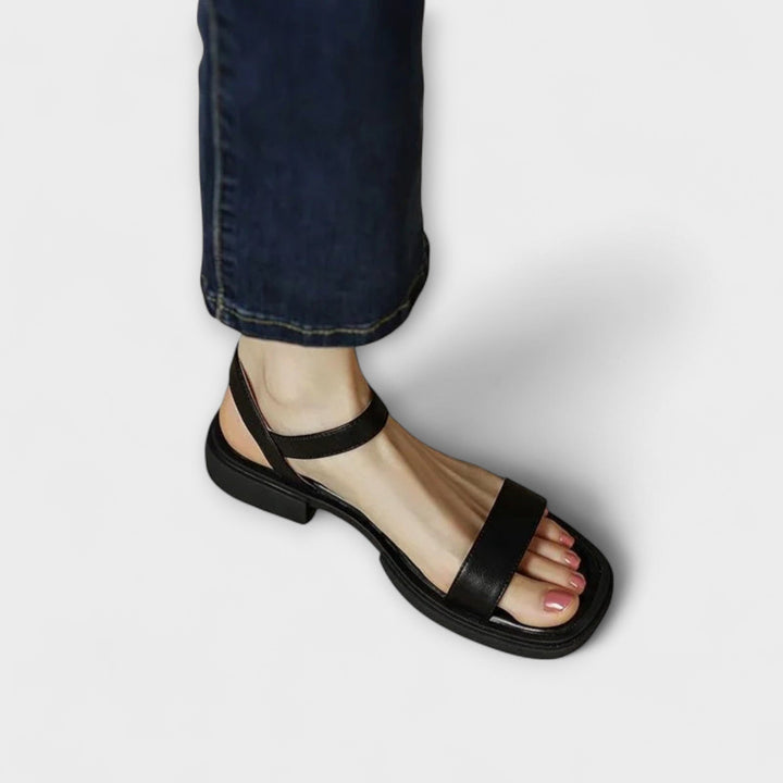 Elsen - Juneya Leren Sandalen