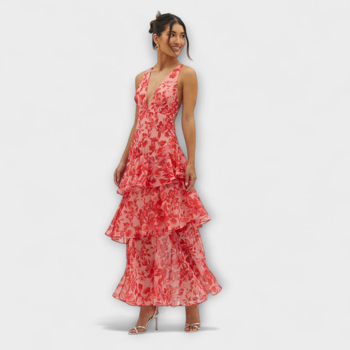 Faye - Bloom Shift Midi Jurk