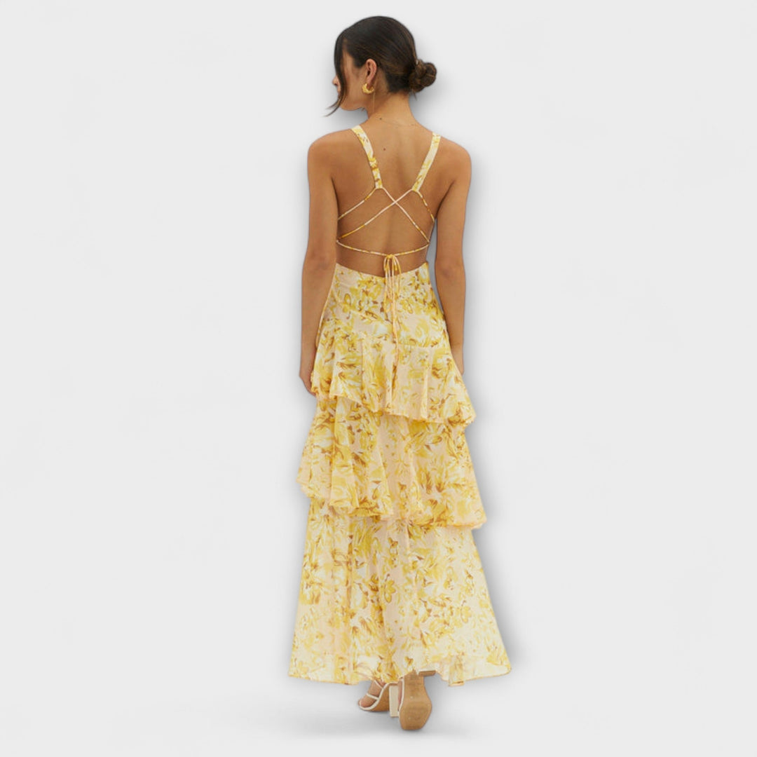 Faye - Bloom Shift Midi Jurk