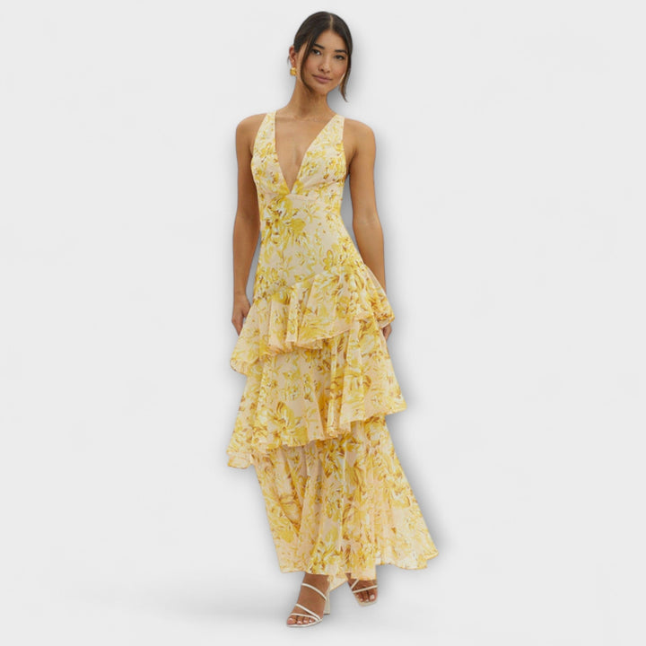 Faye - Bloom Shift Midi Jurk
