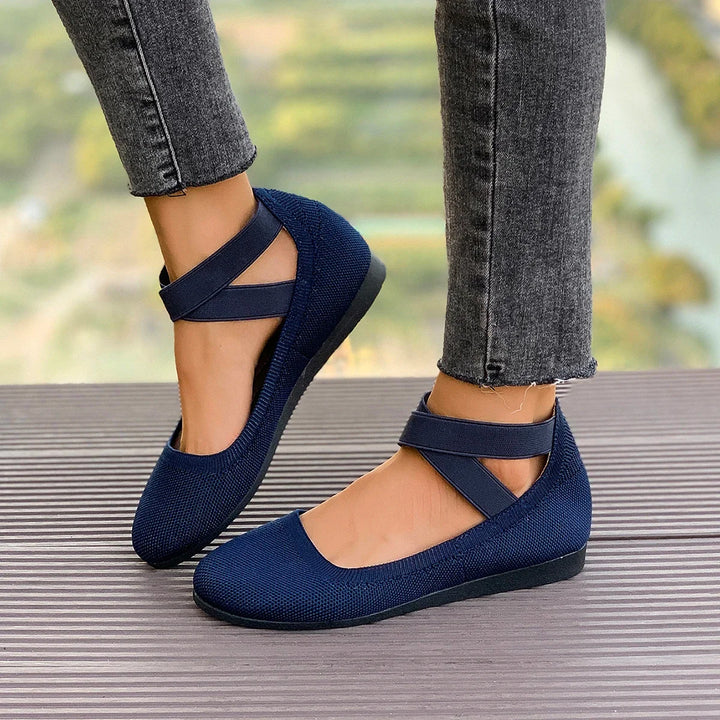 Naffy Summer - Semi-orthopedische Ballerina's van Ademende Mesh, Ultralicht