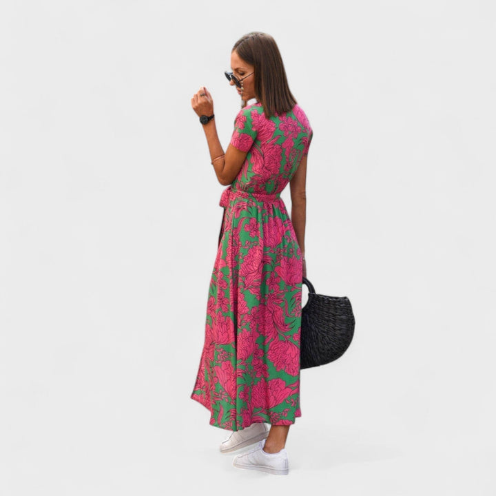 Lila Rosa - Boho Chic Jurk