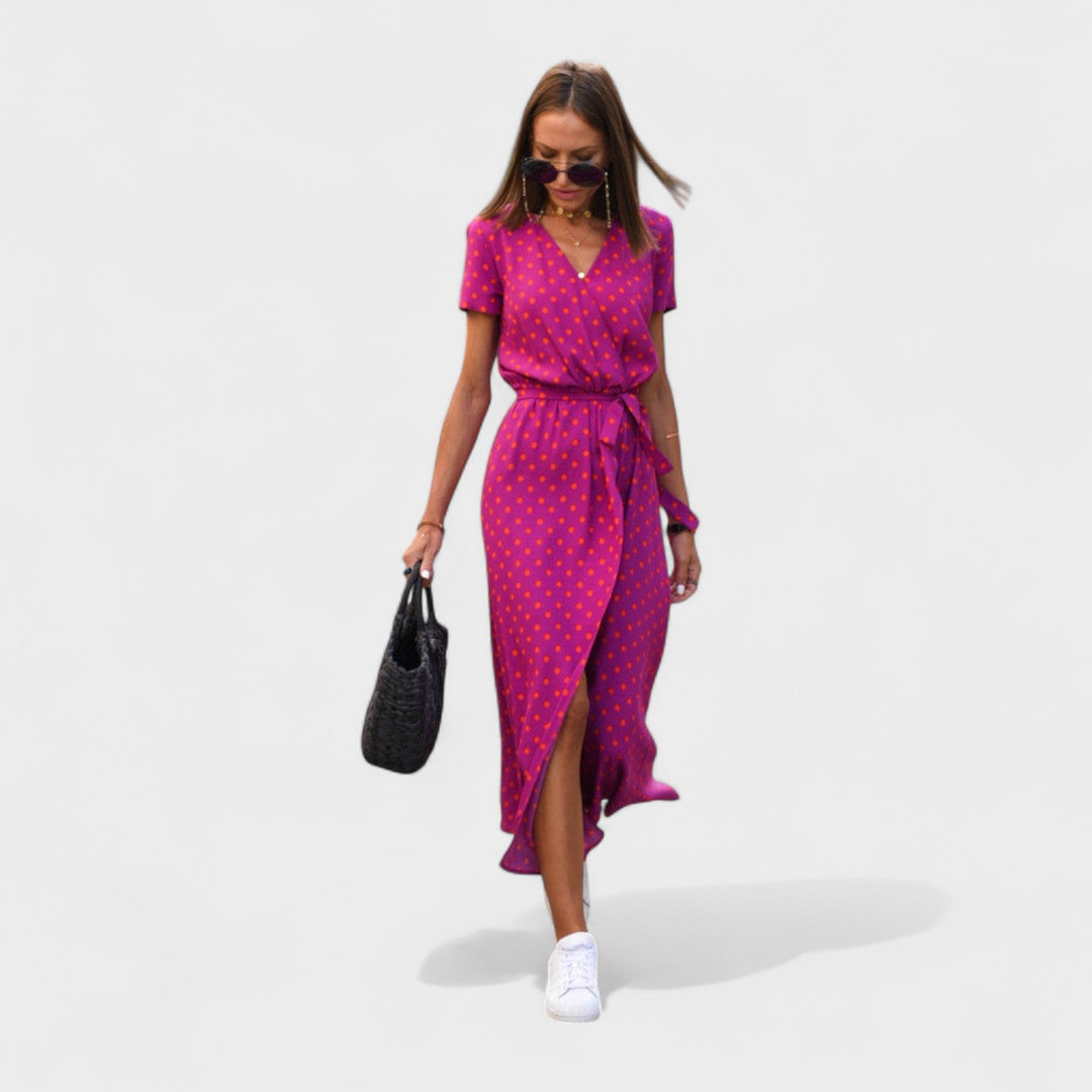 Lila Rosa - Boho Chic Jurk