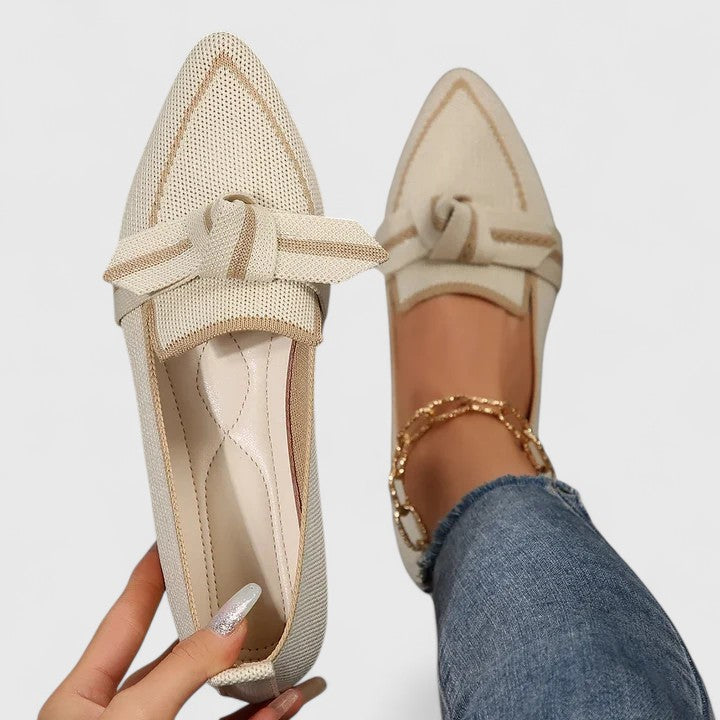 Shay | Spitse loafers met knoopdetail voor dames