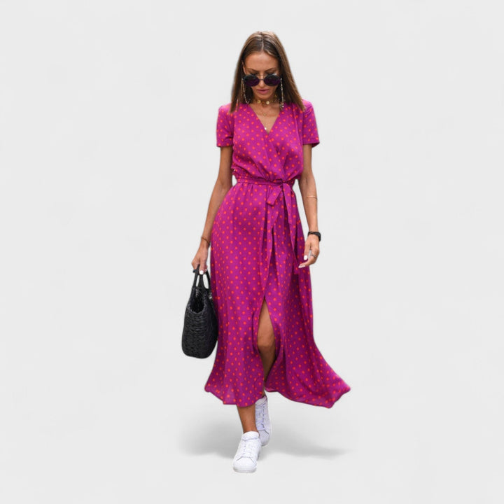Lila Rosa - Boho Chic Jurk