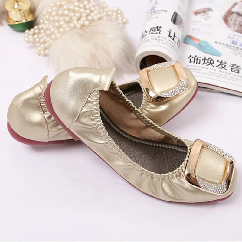 Partyoff Chic – Ballerina's met Vierkante Gesp