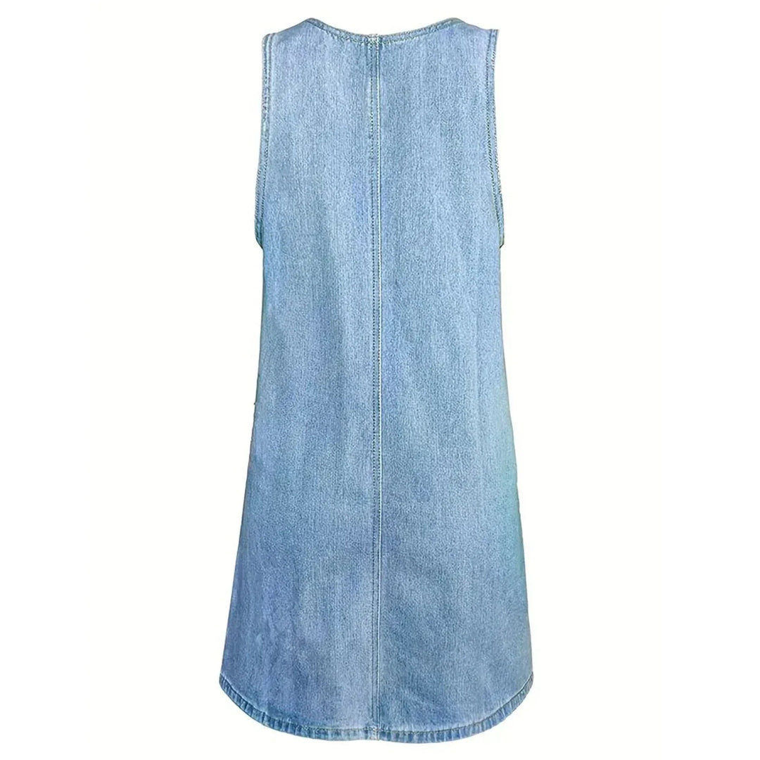 Beatriz - Ontspannen Denim Jurk
