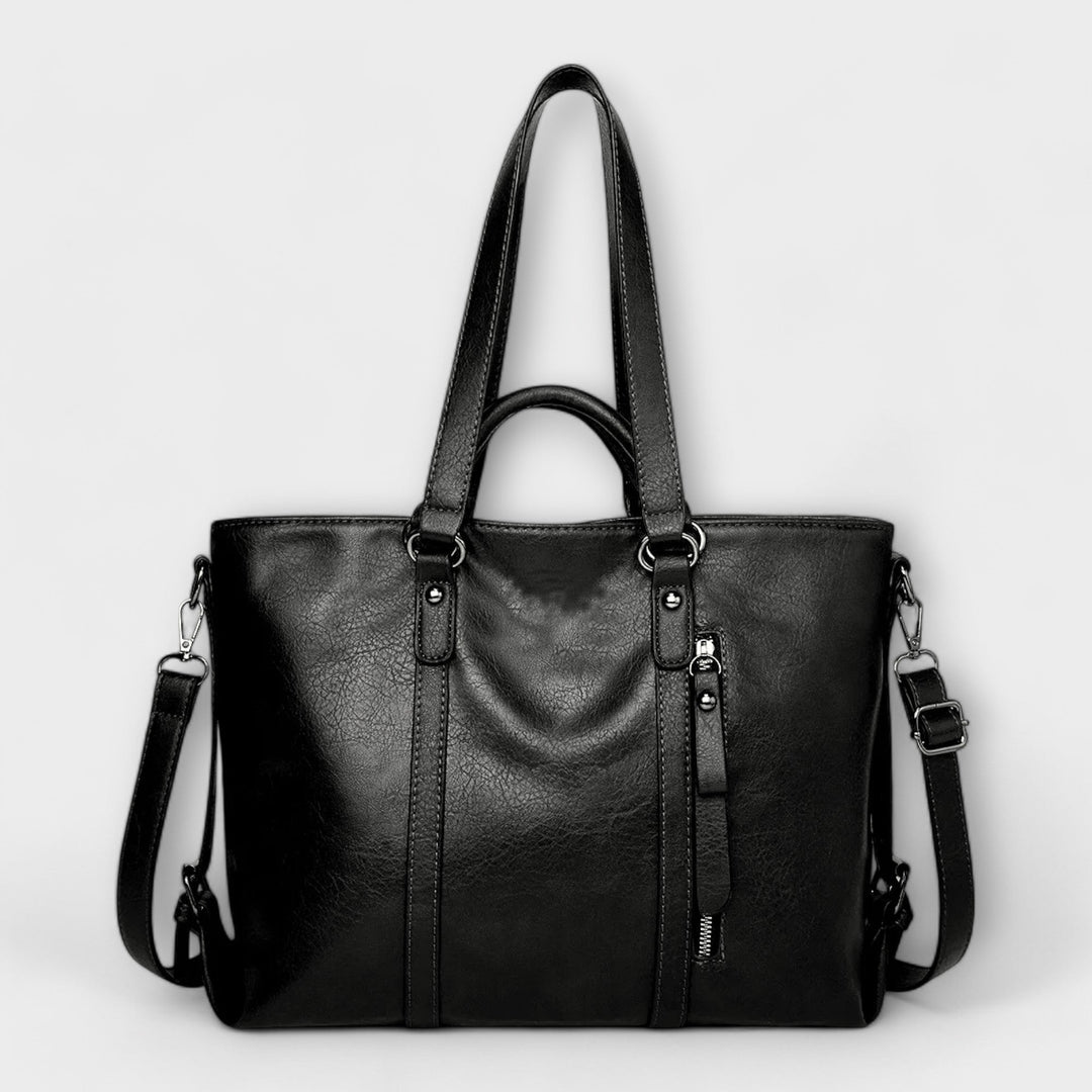 Magnolia | Grote leren shopper voor dames
