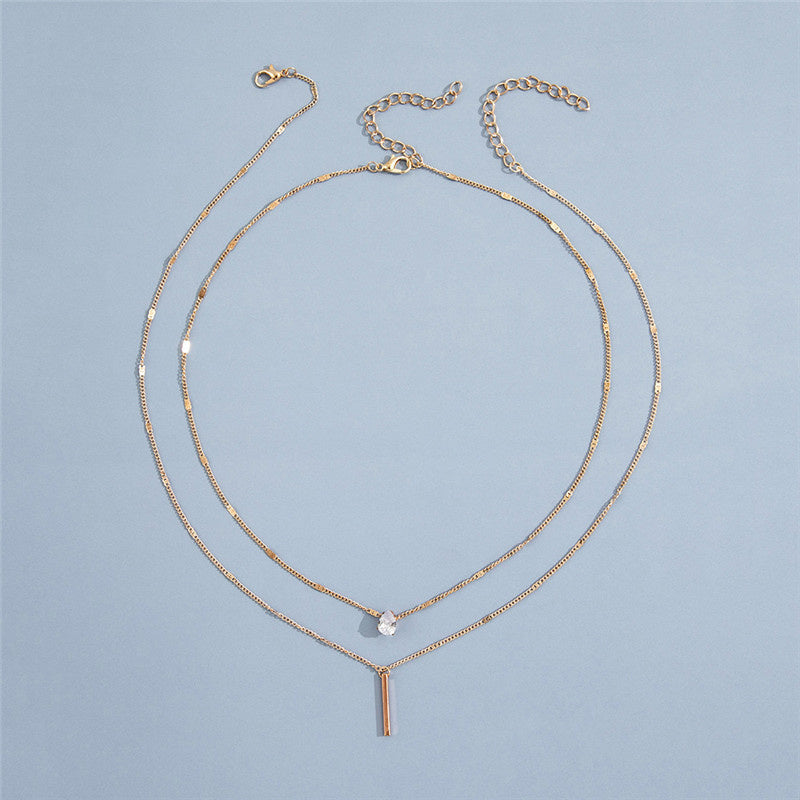 Vintage-halskettenset met Gouden Hangertje