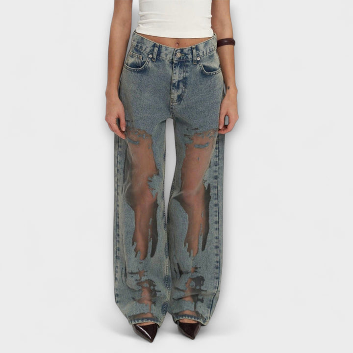 Rayne - Trixie Duidelijke Blauwe Denim Jeans
