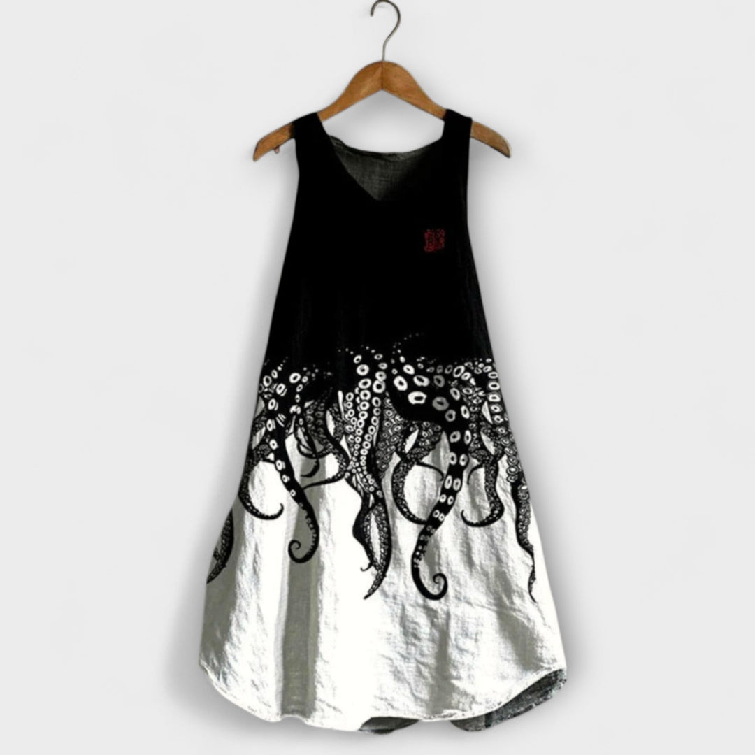 Jasmina - Artistiek Tanktop Jurk